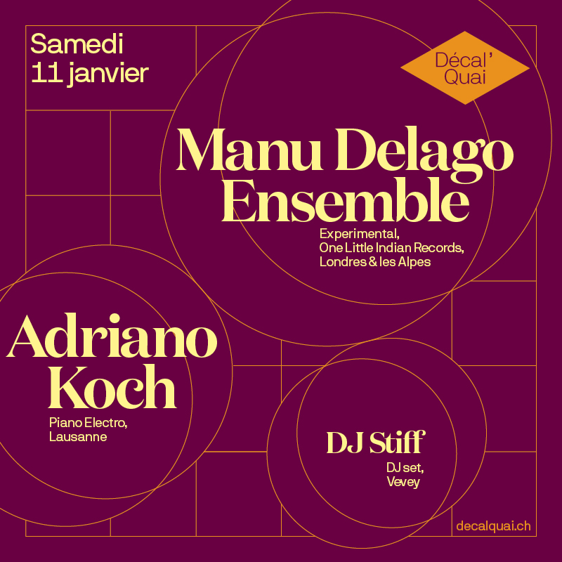 Manu Delago Ensemble + Adriano Koch
