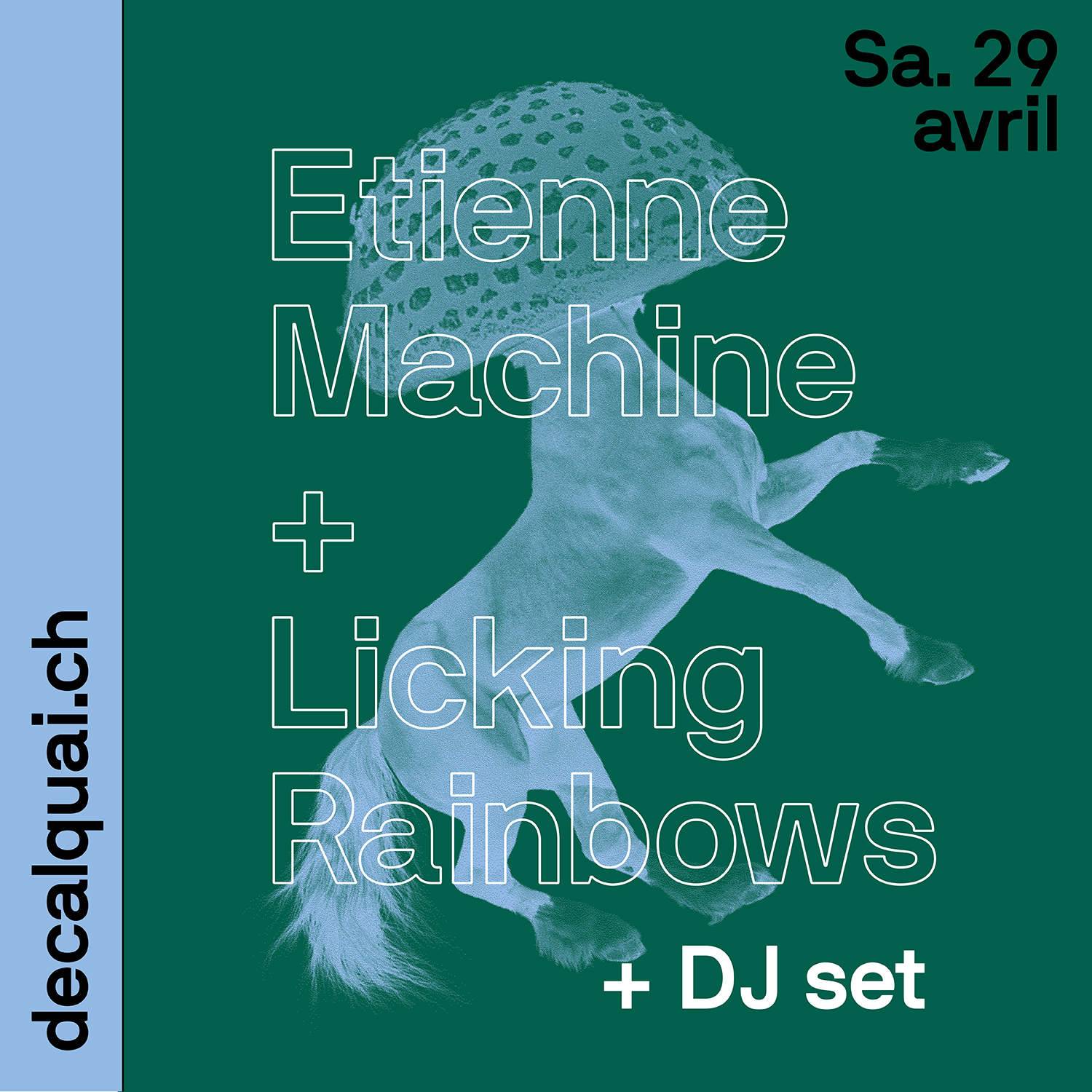 Étienne Machine + Licking Rainbows