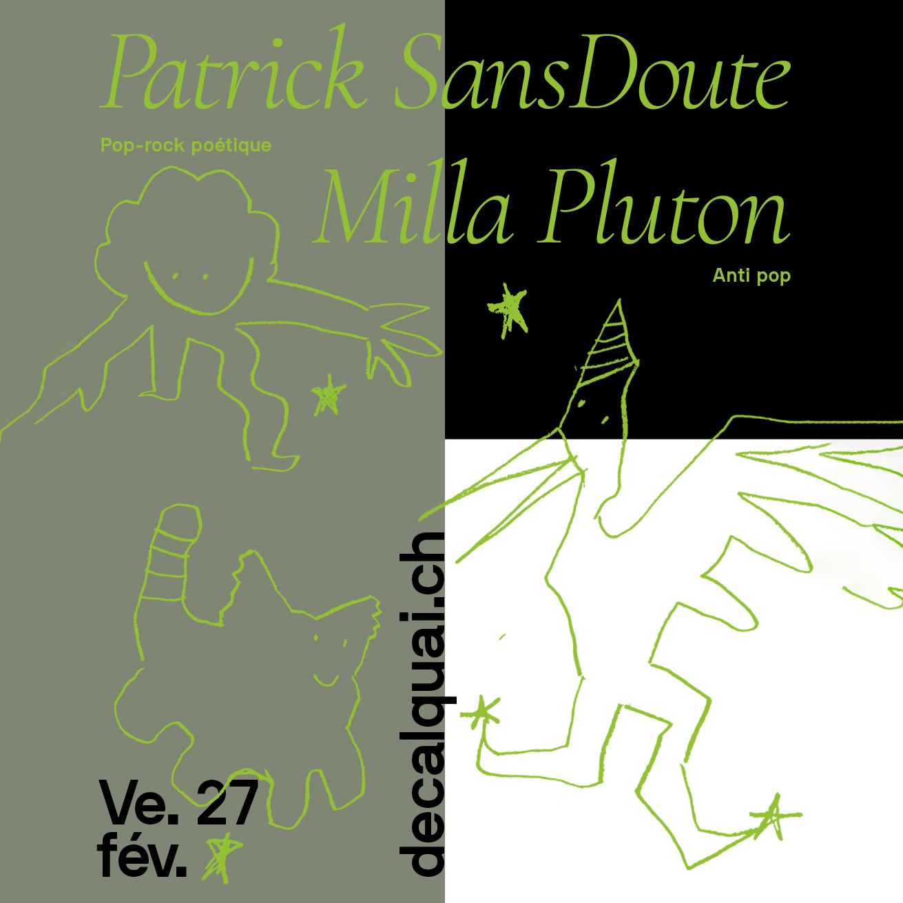 Patrick SansDoute + Milla Pluton
